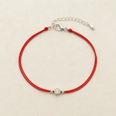 Pulseira fio vermelho com cristal 83981 — 83981-A-warm-stone