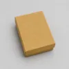 Caixa de joias dourada 7x9 cm fechada