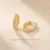 Oval Cristais Dourado