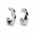 85373-2 — Brincos Abstratos Preto e Marfim