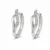 85374-2 — Argola Curva com Linha de Cristais