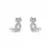 85374-22 — Gato Prateado com Cristais