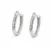 85374-4 — Argola Fina com Cristais Graduais