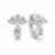 85376-7 ?Argola Floral com Cristal