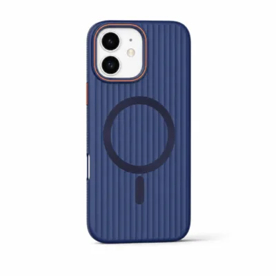 Capa Magnética Canelada CDCX para iPhone 12 e iPhone 14 Pro Max