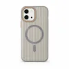 Capa Magnética Canelada CDCX para iPhone 12 e iPhone 14 Pro Max
