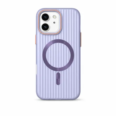 Capa Magnética Canelada CDCX para iPhone 12 e iPhone 14 Pro Max