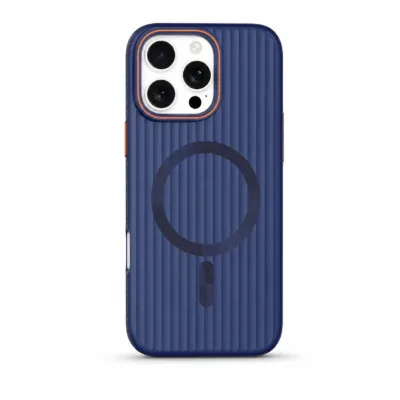 Capa Magnética Canelada CDCX para iPhone 12 e iPhone 14 Pro Max