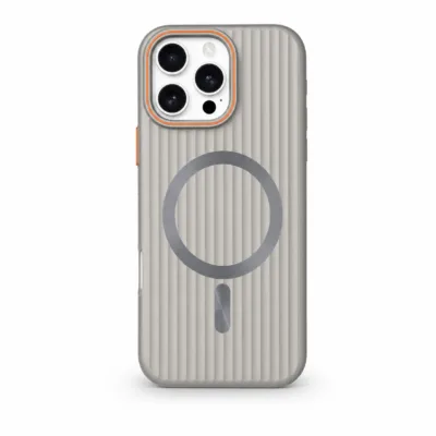 Capa Magnética Canelada CDCX para iPhone 12 e iPhone 14 Pro Max