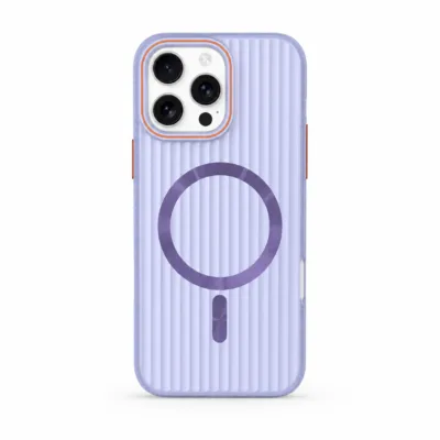 Capa Magnética Canelada CDCX para iPhone 12 e iPhone 14 Pro Max