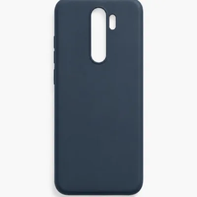 Capa Xiaomi Redmi Note 8 Pro Silicone Liquido Azul escuro