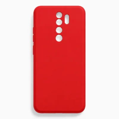 Capa Xiaomi Redmi Note 8 Pro Silicone Liquido Vermelho
