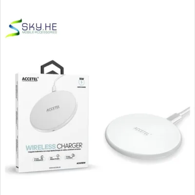 Carregador sem fios ACCETEL ACW510W branco 15W