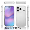 Capa iPhone 17 Pro Transparente Anti-Choque - imagem 1