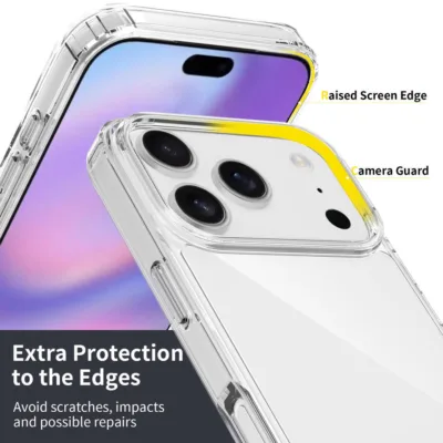 Capa iPhone 17 Pro Transparente Anti-Choque - imagem 4