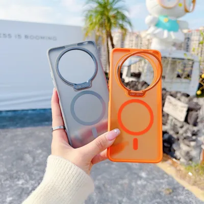 capa magnetica matte redmi 14c com suporte de camara