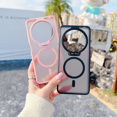 capa magnetica matte redmi 14c com suporte de camara