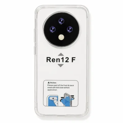 Capa OPPO Reno12 F 4G 5G transparente anti-choque - imagem 1