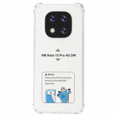 Capa Xiaomi Redmi Note 15 Pro 4G Transparente Anti-Choque
