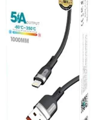 Embalagem do cabo Lightning MODOR MC2114-L com 1000 mm