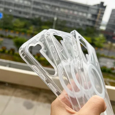 Capa Magnetica Transparente Anti-Amarelecimento Samsung Galaxy S26 Ultra