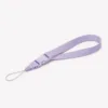 Fita de pulso lilás-claro de 1 cm para telemóvel