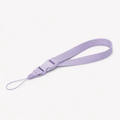 Fita de pulso lilás-claro de 1 cm para telemóvel