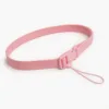 Fita de pulso rosa de 1 cm para telemóvel