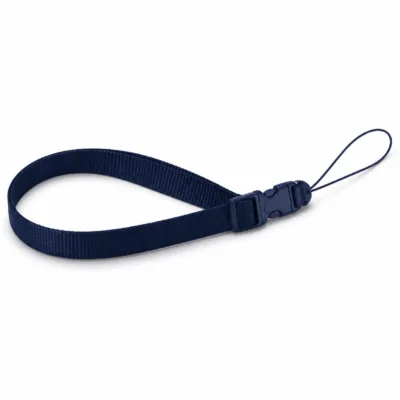Fita de pulso azul-marinho de 1 cm para telemóvel
