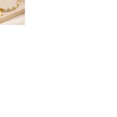 Two pearl star bracelets styled together 83809-05