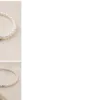 Pulseira de Pérolas com Pendente Anjo — Prateado