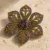 A — Dourado roxo e verde