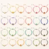 Conjunto completo de 24 pulseiras de contas com conchas