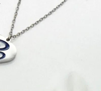 Double-Eye Heart Necklace in Gold or Silver | 85130-03, 85130-03