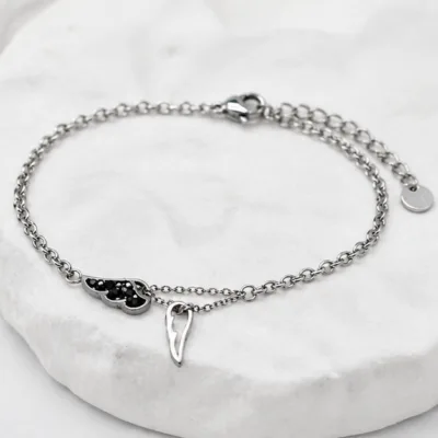 Alternate view of twin wing bracelet 85390-3