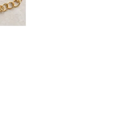 Tapered end cap clasp and extension chain on bracelet 85547-2