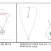 Blue Evil Eye Medallion Necklace | K1902-005-1C, K1902-005-1C