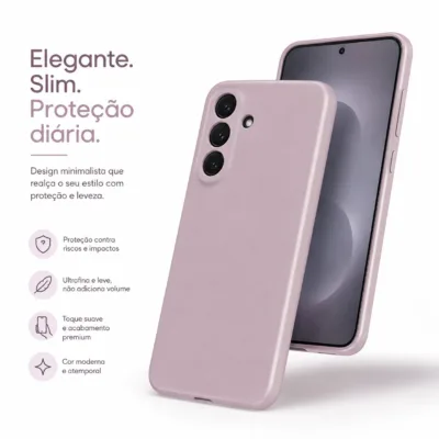 Capa roxa para Samsung Galaxy A17 e A26 - imagem 1
