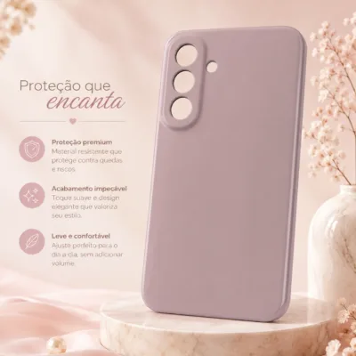 Capa roxa para Samsung Galaxy A17 e A26 - imagem 2