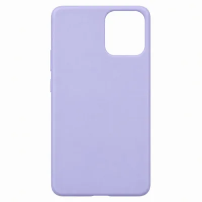 Capa Xiaomi Redmi 13C lilás com abertura grande para câmara