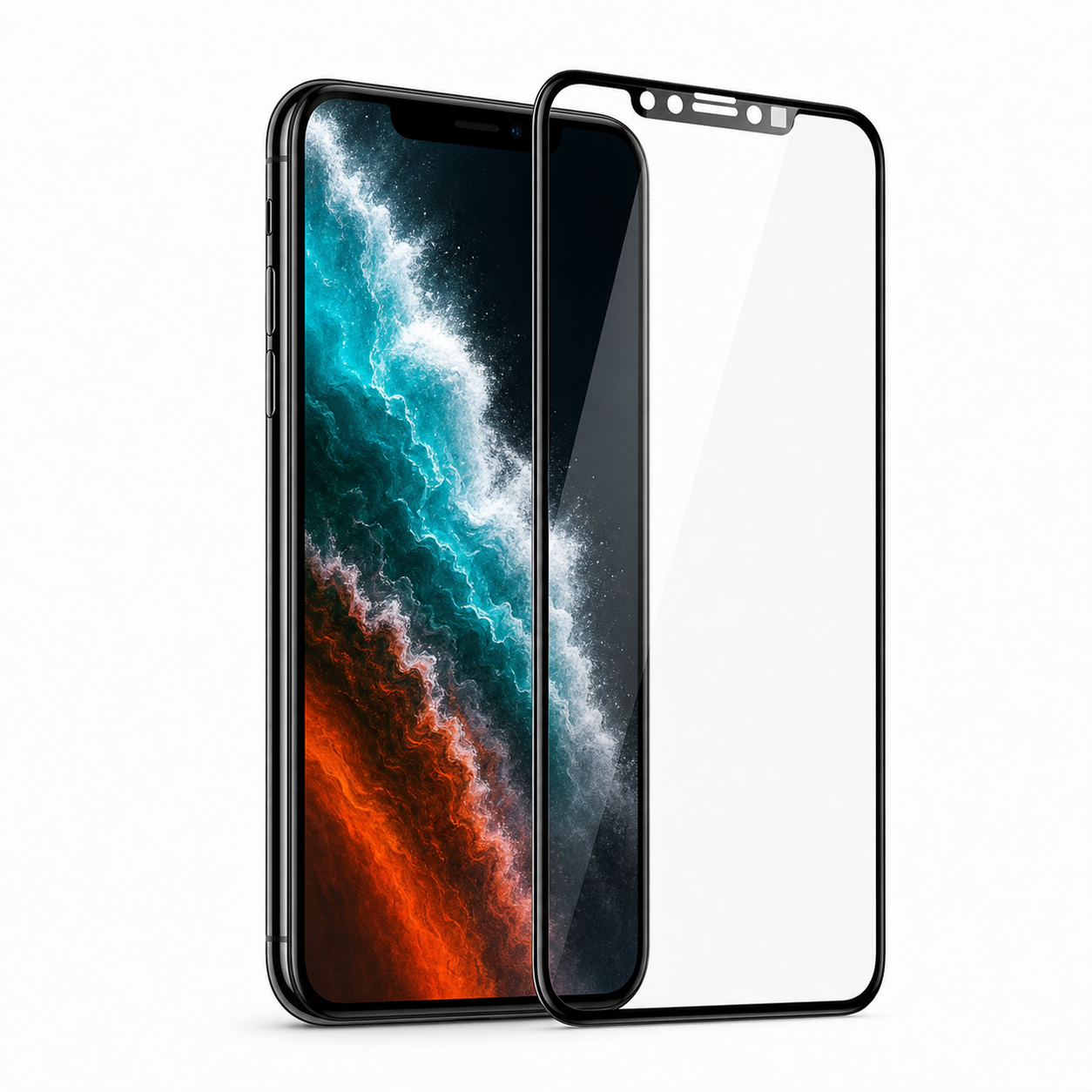 Película de Vidro Temperado 5D Full Glue Compatível com iPhone 11 Pro Max